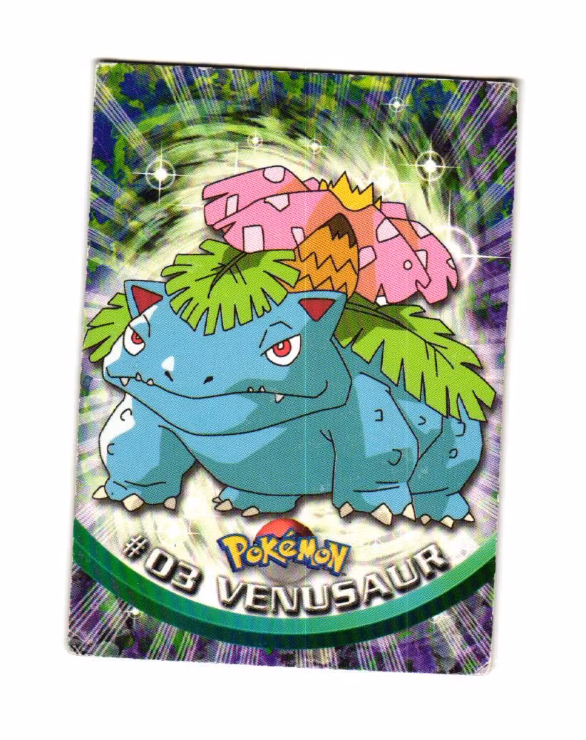 Venusaur #03 Topps Pokemon