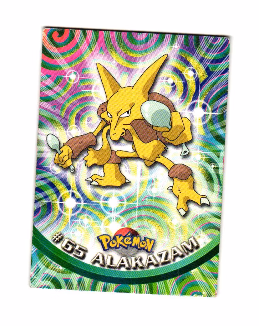 Alakazam #65 Topps Pokemon