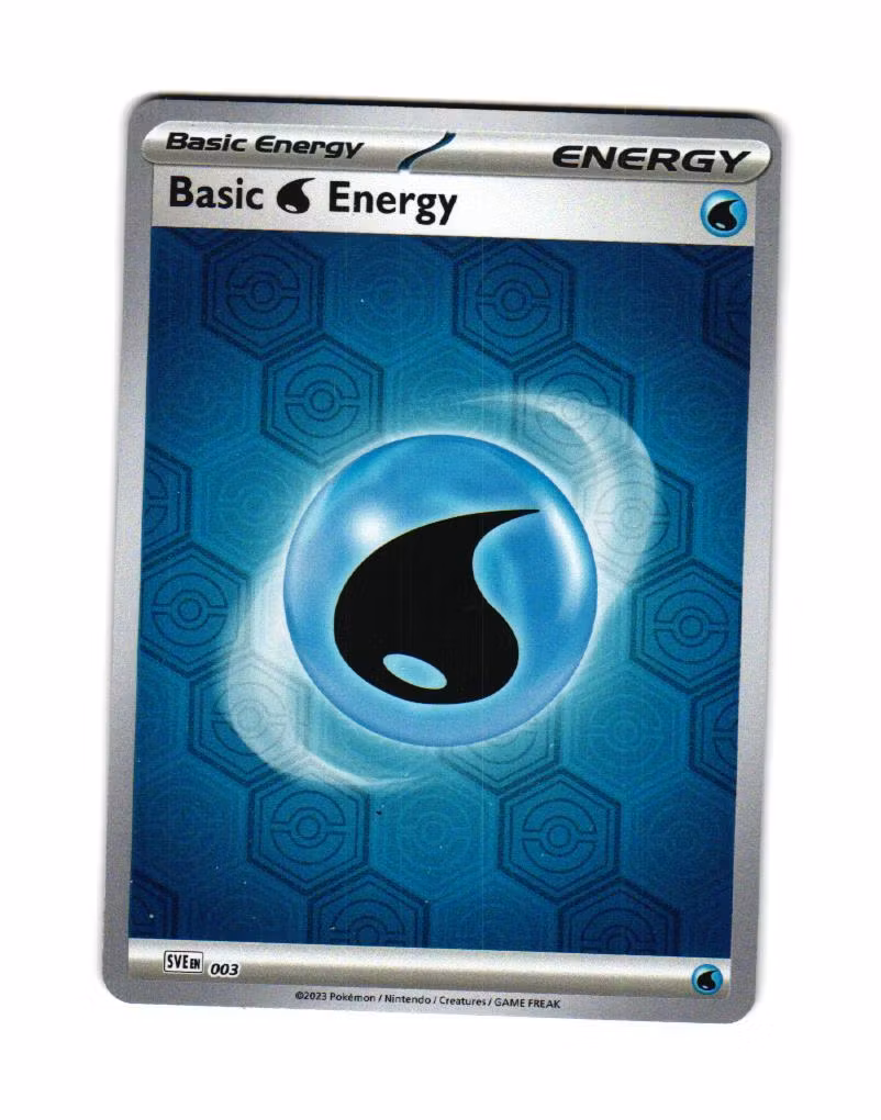 Water Energy Reverse Holo 003 Shrouded Fable Pokemon