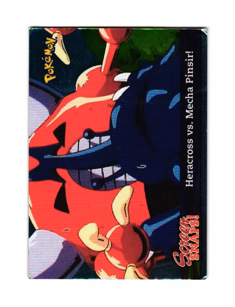 Heracross vs. Mecha Pinsir Snap07 Foil Topps Pokemon