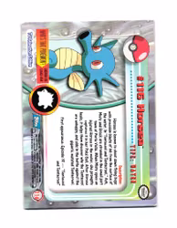 Horsea #116 Foil Topps Pokemon