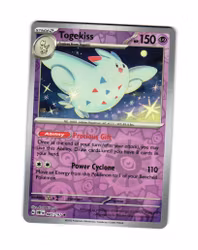 Togekiss Reverse Holo Rare 085/197 Obsidian Flames Pokemon