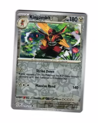 Kingambit Reverse Holo Uncommon 150/197 Obsidian Flames Pokemon