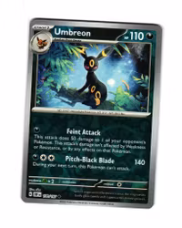 Umbreon Reverse Holo Uncommon 130/197 Obsidian Flames Pokemon