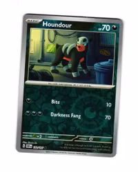 Houndour Reverse Holo Common 132/197 Obsidian Flames Pokemon