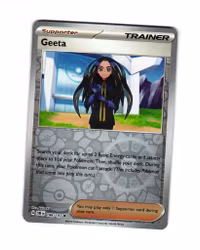 Geeta Reverse Holo Rare 188/197 Obsidian Flames Pokemon