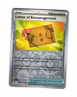 Letter of Encouragement Reverse Holo Uncommon 189/197 Obsidian Flames Pokemon