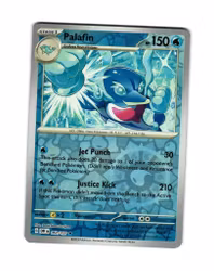 Palafin Reverse Holo Rare 062/197 Obsidian Flames Pokemon