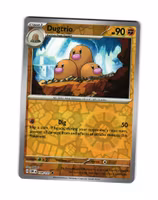 Dugtrio Reverse Holo Uncommon 104/197 Obsidian Flames Pokemon