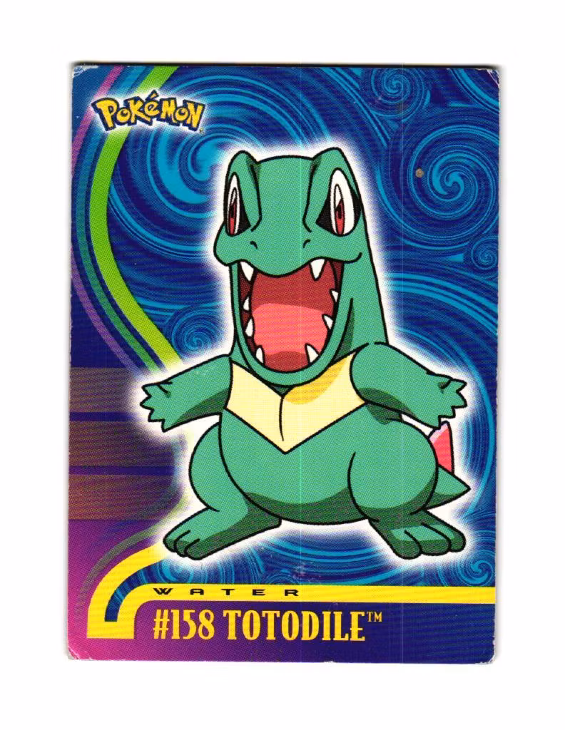 Totodile #158 Topps Pokemon