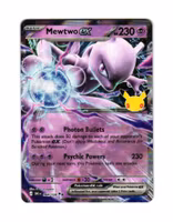 Mewtwo ex Double Rare 064/128 30th Anniversary Pokemon