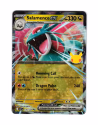 Salamence ex Double Rare 109/128 30th Anniversary Pokemon