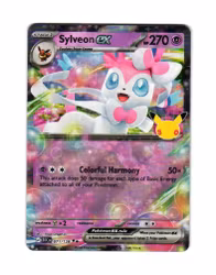 Sylveon ex Double Rare 071/128 30th Anniversary Pokemon