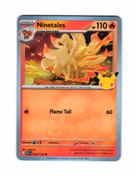 Ninetales Holo Common 010/128 30th Anniversary Pokemon