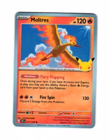 Moltres Holo Common 011/128 30th Anniversary Pokemon