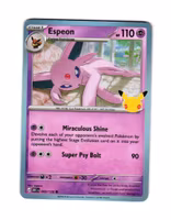 Espeon Holo Common 069/128 30th Anniversary Pokemon