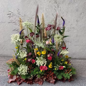 Blomsteräng (bilden ca 1500:-) denna går att göra i andra färger så önska dig färg. Mer info finns längst ner på sidan.