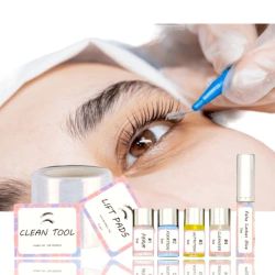 LashLift permanent kit with plastic wrap