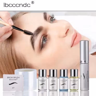 Browlift permanent kit with plastic wrap