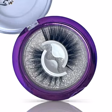 False eyelashes self-adhesive 6D - Violeta