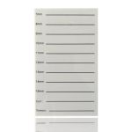 Acrylic lash plate (single)