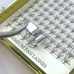 6D Färdiga volymfransar 0,05 CC - SMAL ROT