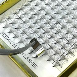 8D Pre-made volume lashes 0.05 C - NARROW ROOT