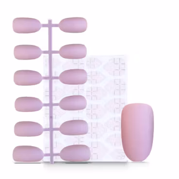 Press On False Nails - Lavender