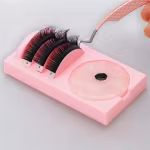 Eyelash plate & glue holder 2 in 1