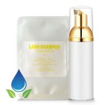 2pcs Eyelash Shampoo Concentrate Natural & Bottle 60ml