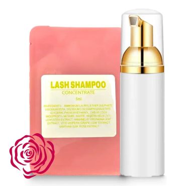 2st Fransschampo koncentrat Ros & flaska 60ml