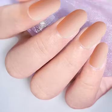 Press On False Nails - Cappuccino