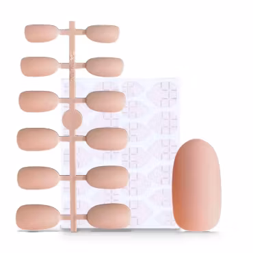 Press On False Nails - Cappuccino