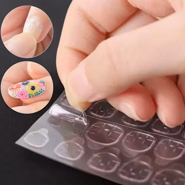 Glue tabs / adhesive stickers for false nails - 2pack