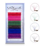 Mix Colored Volume Lashes 0.07 D
