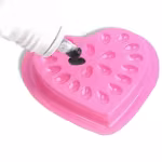 Eyelash Glue Palette Heart 1pc