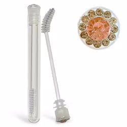 Mascara brush with cover - Diamond