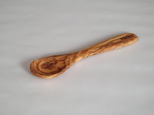 Matsked 19 cm olivträ handgjord