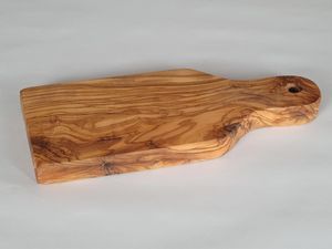 Skärbräda 23 cm olivträ handgjord