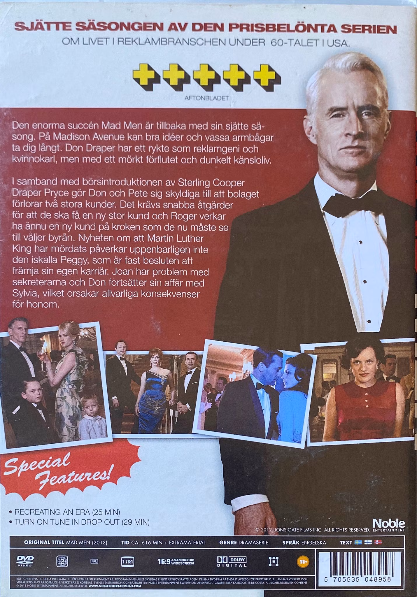 Mad Men Säsong 6 (Beg. DVD Box)