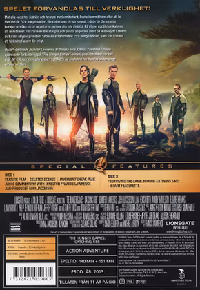 The Hunger Games - Catching fire (Beg. DVD 2-disc Special Edition)