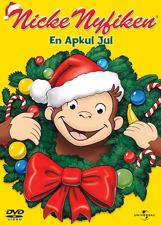 Nicke Nyfiken - En Apkul Jul (DVD)