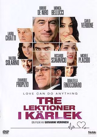 Tre Lektioner I Kärlek (Beg. DVD)