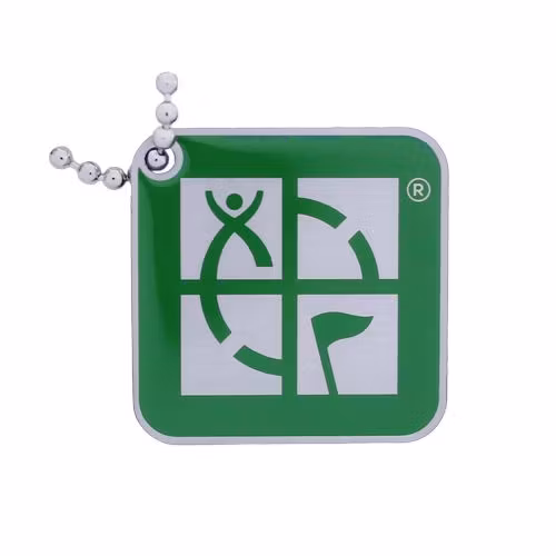 Geocaching Logo Travel Tag