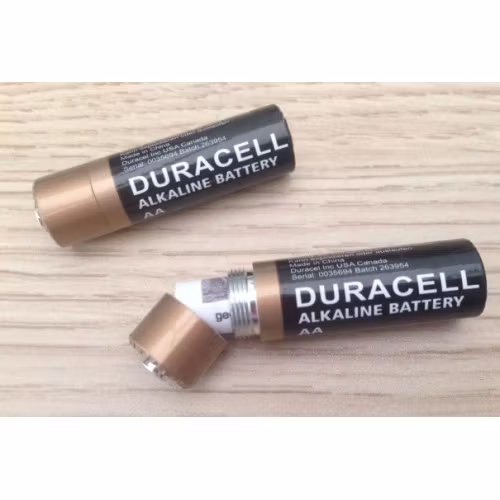 Cache AA-batteri