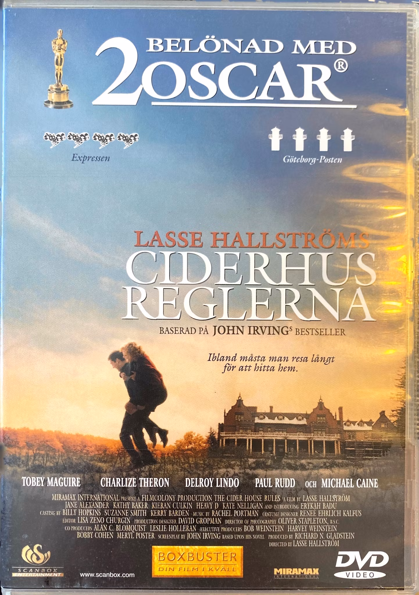Ciderhusreglerna (Beg. Slimcase, DVD)