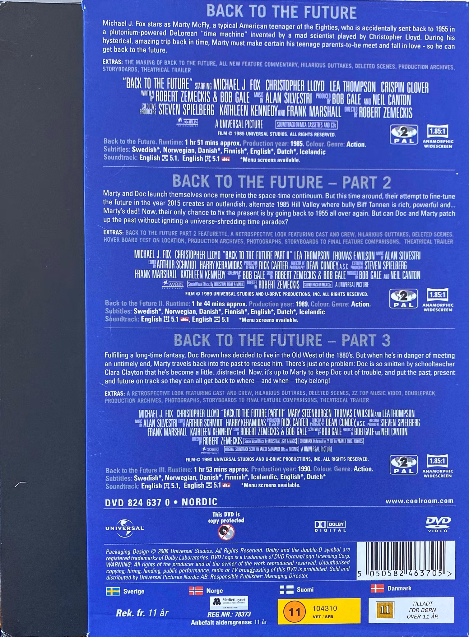 Back To The Future (Box, 3 Beg.DVD)