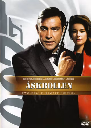 Åskbollen - James Bond (Beg. 2-disc DVD)
