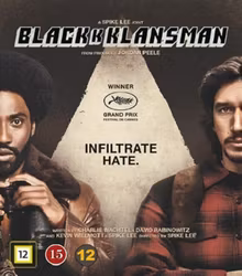 BlacKkKlansman (Blu-Ray, i plast)