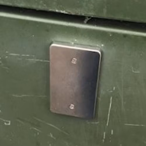 Cover plate Geocache MAGNETIC